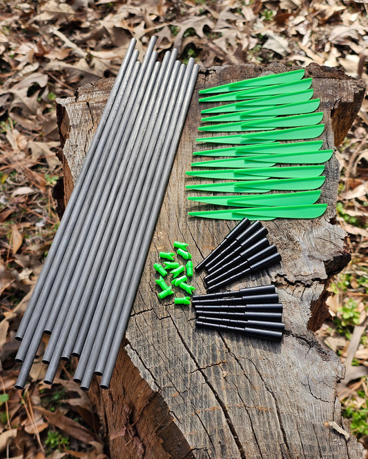 12 Inch Hunting Bolt Kit (Black Inserts)